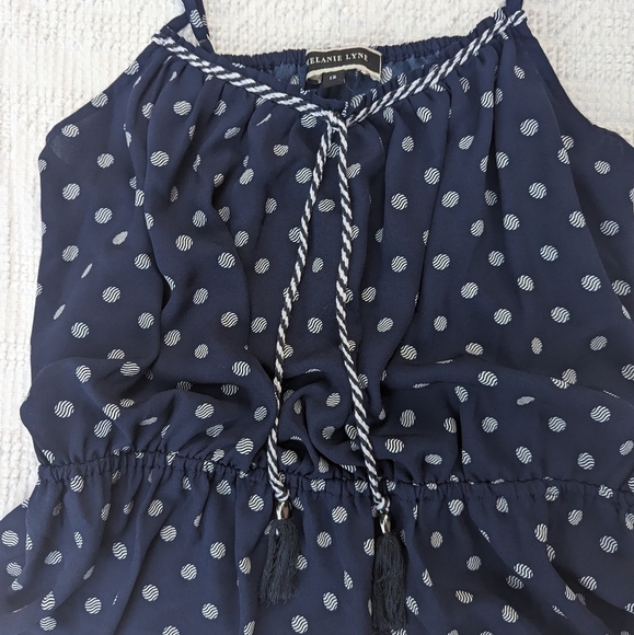Melanie Lyne║Polka Dot Print Tank║Size 12 - Picture 3 of 5